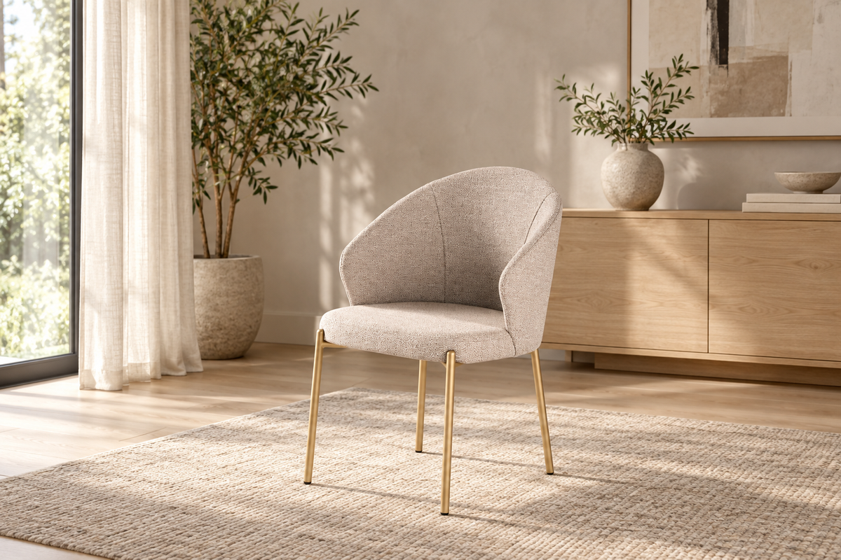 Bugatti upholstered dining chair