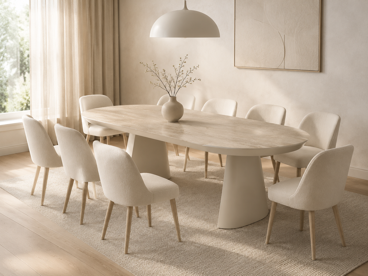 Bugatti extendable dining table 200–400 cm