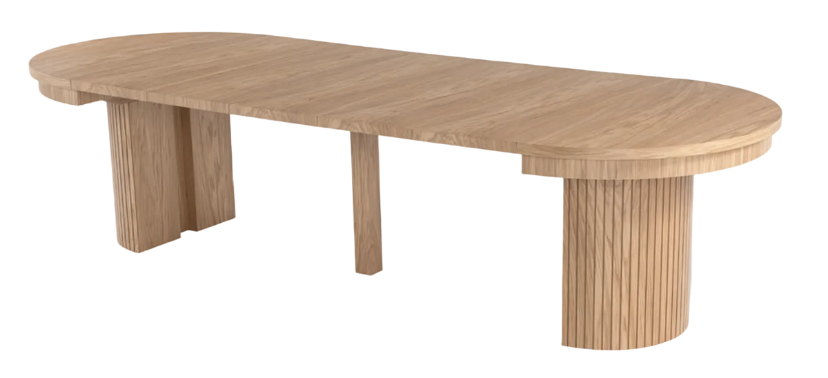 California extendable dining table 120–320 cm