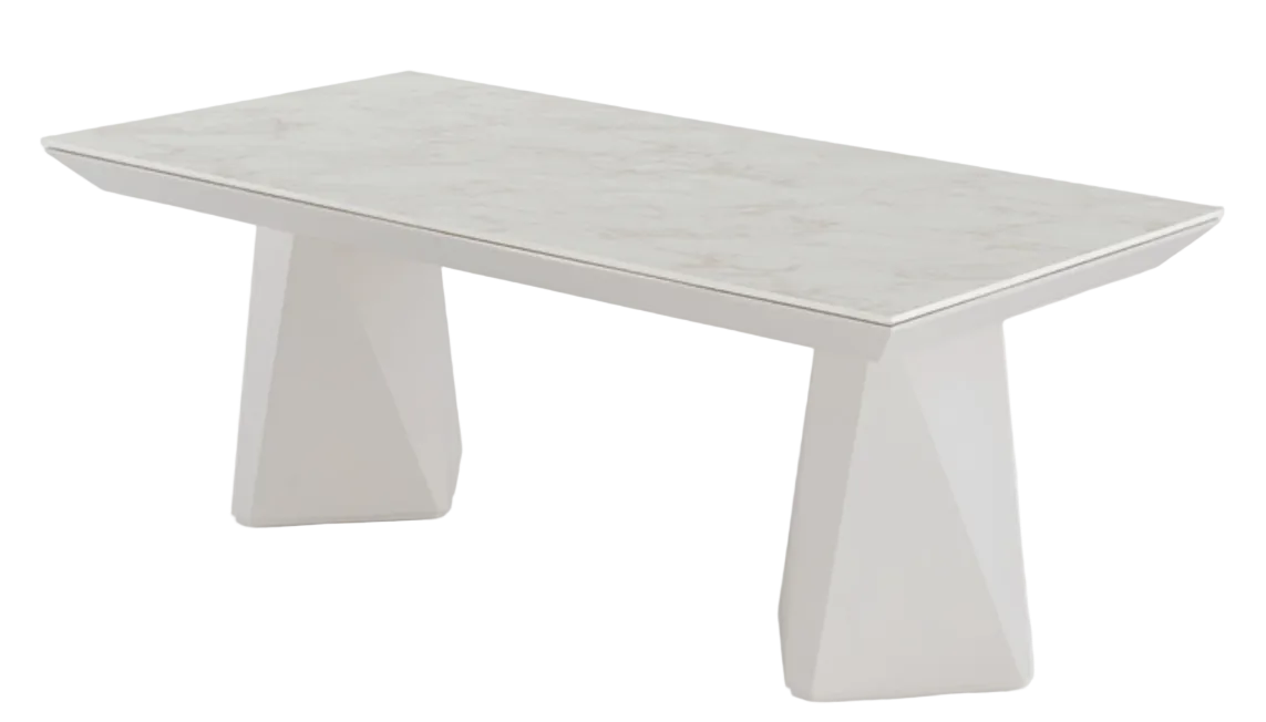 Diamond extendable dining table 200–400 cm