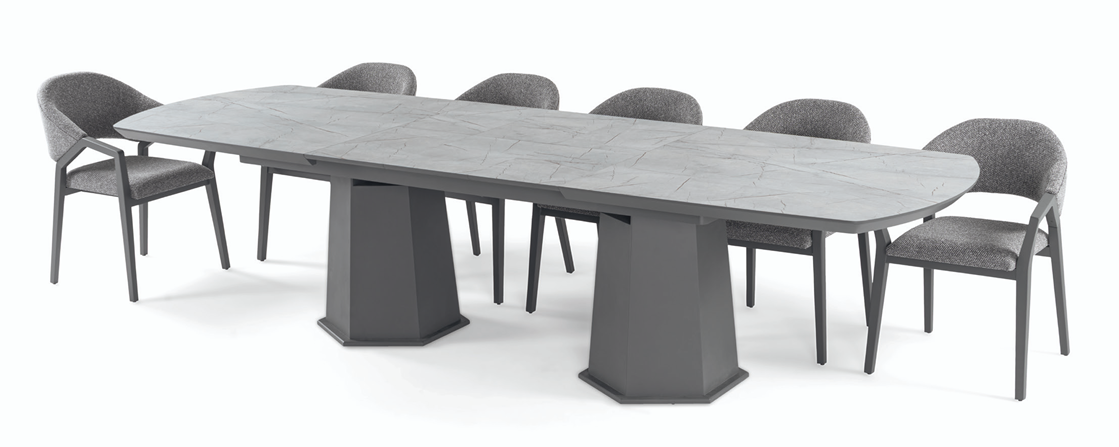 Limuzin extendable dining table 220–322 cm