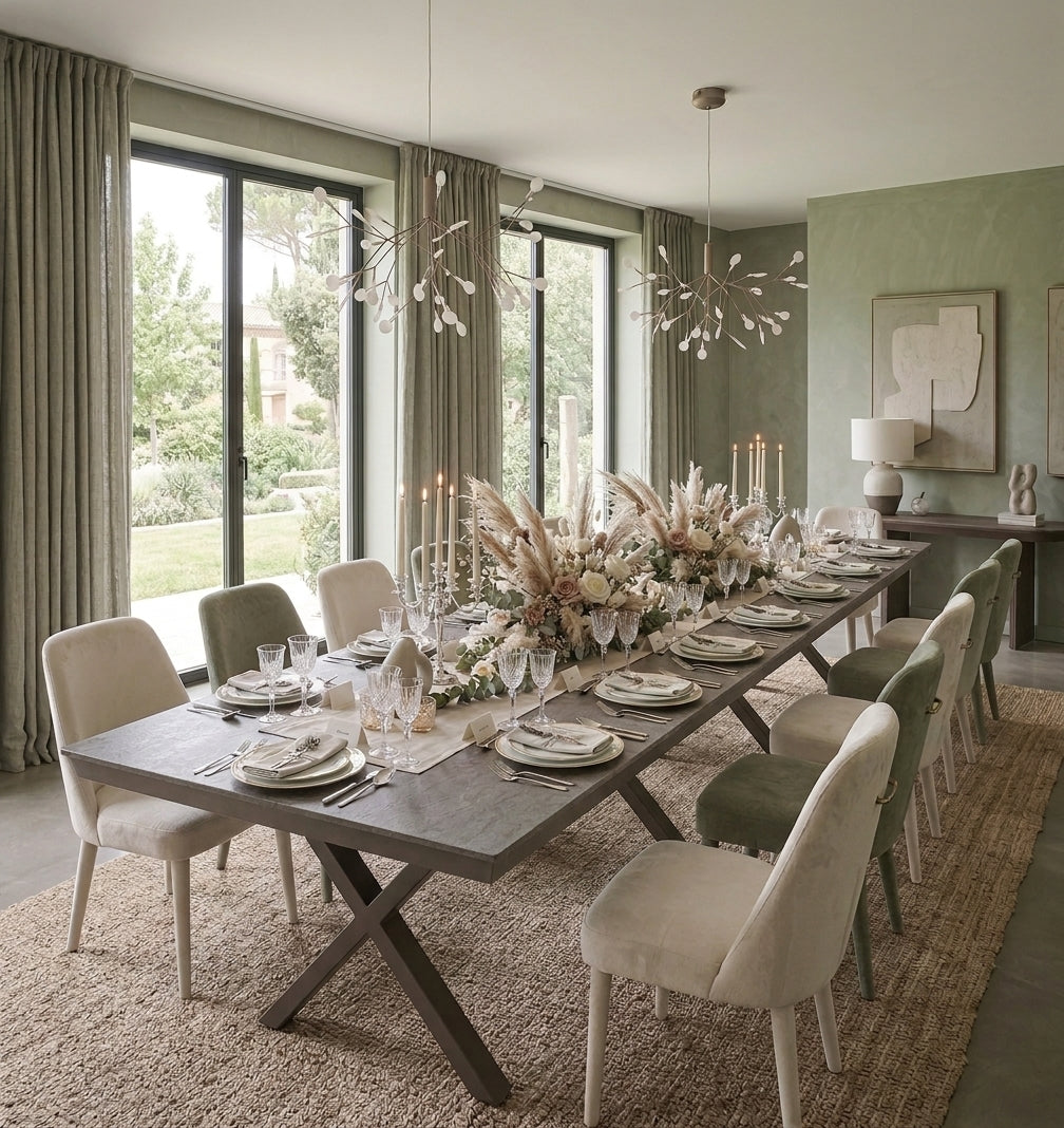 Petra extendable dining table 140–440 cm