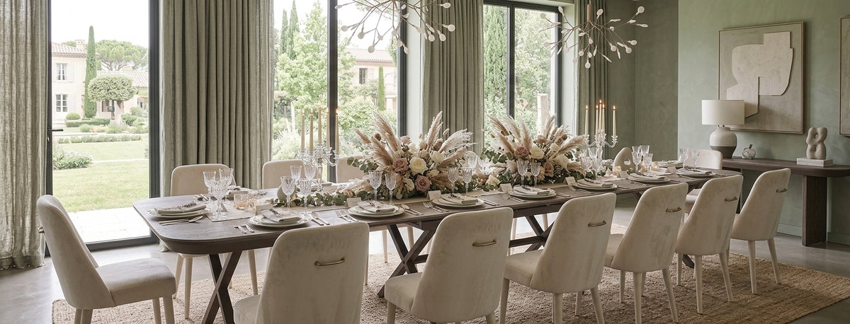 Royal extendable dining table 200–500 cm