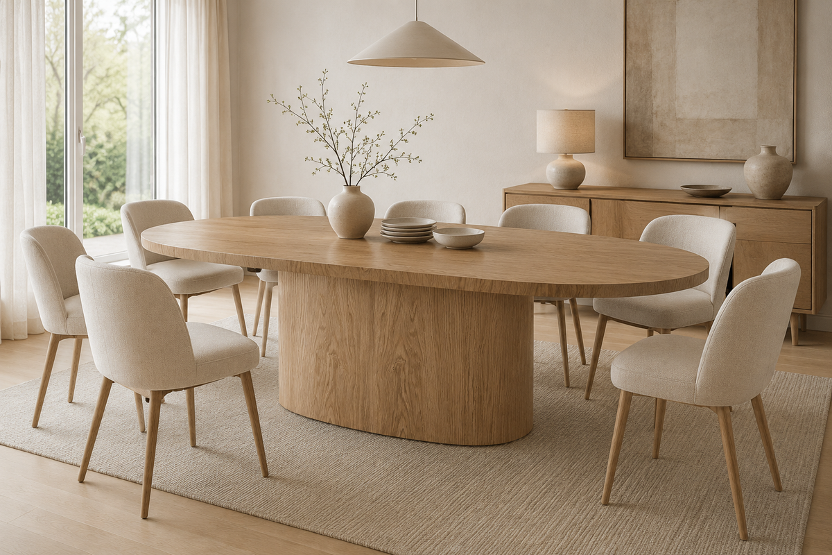 Valencia extendable dining table 200–320 cm