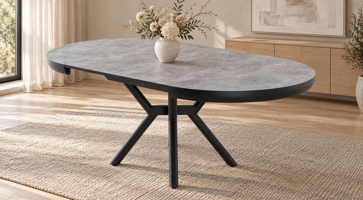 Winston extendable dining table 130–226 cm
