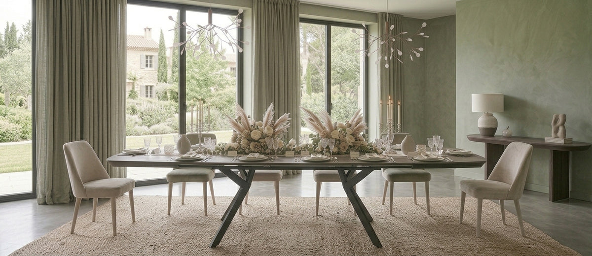 Zen extendable dining table 140–275 cm