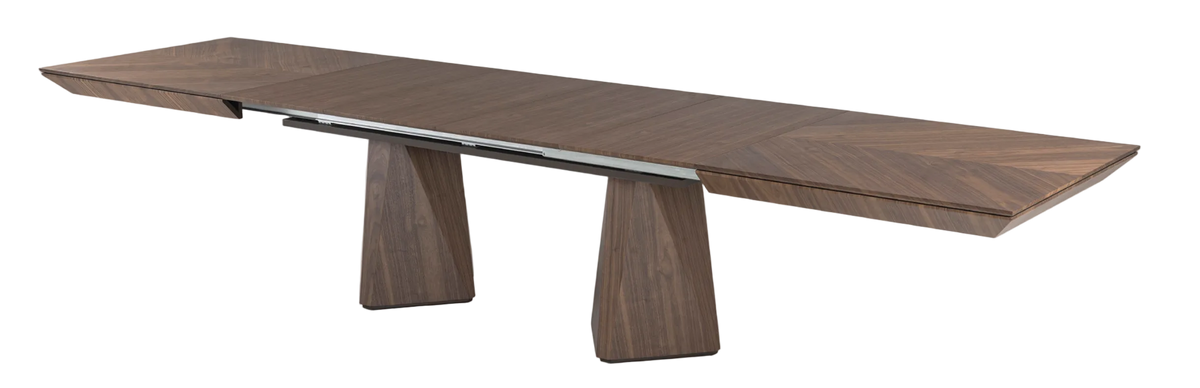 Diamond extendable dining table 200–400 cm – American walnut