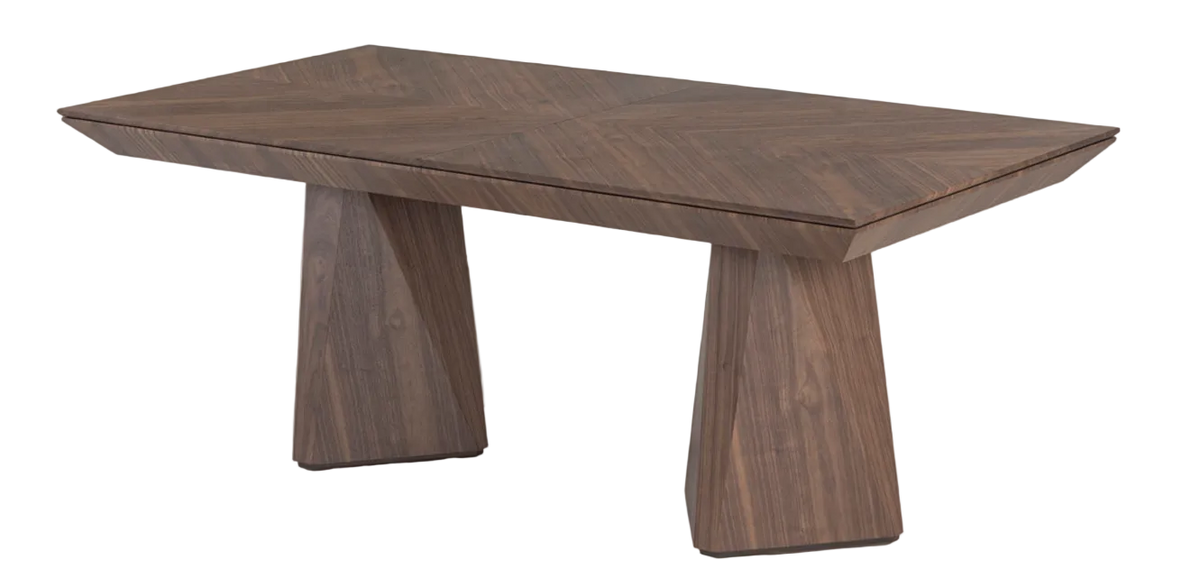 Diamond extendable dining table 200–400 cm – American walnut