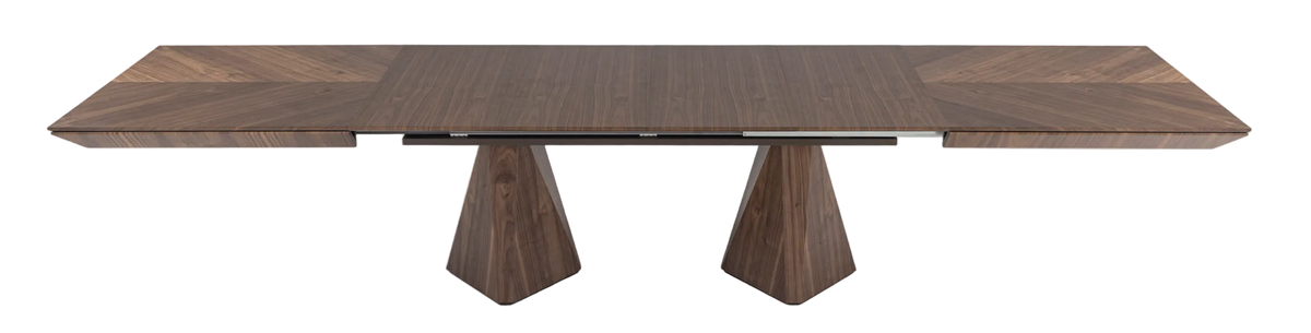 Diamond extendable dining table 200–400 cm – American walnut