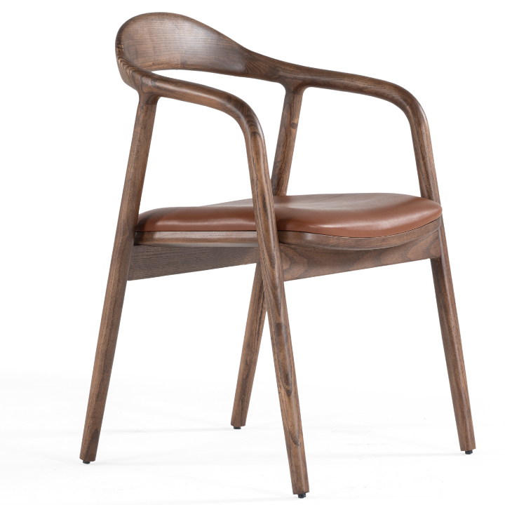 Wood dining chair
